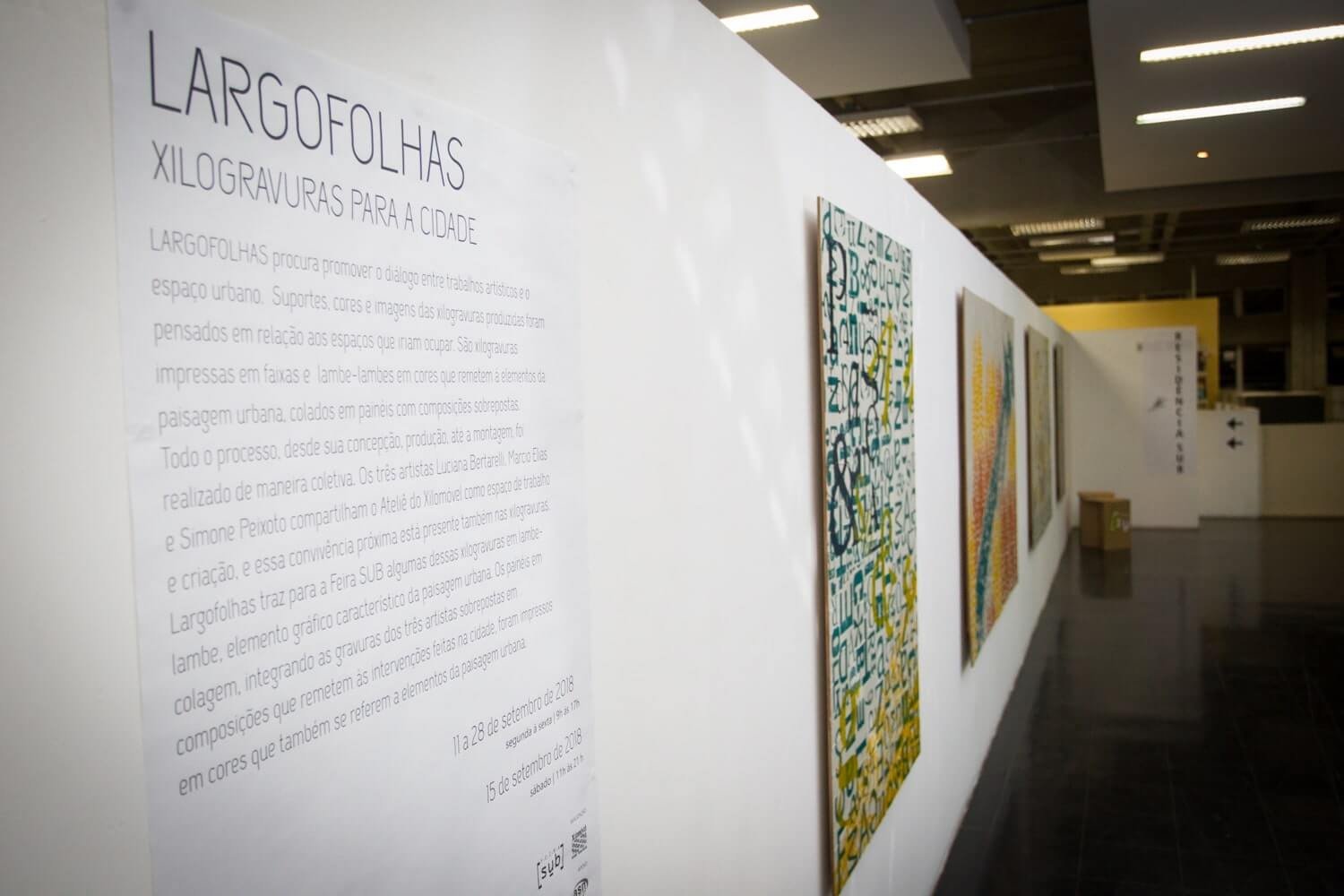 Exposição Largofolhas do Xilomóvel