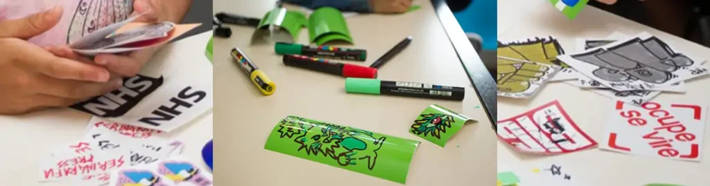 [SUB]Versa Feira[SUB] 2025 SESC Campinas Oficina Zine Sticker